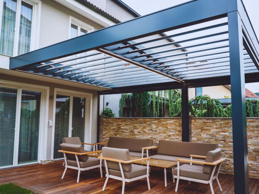louvered roofing in sydney