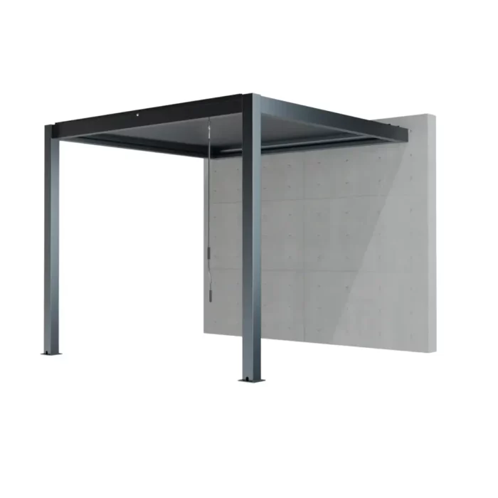 Skyview Wall Mounted Louvre Pergola (3m x 3m)