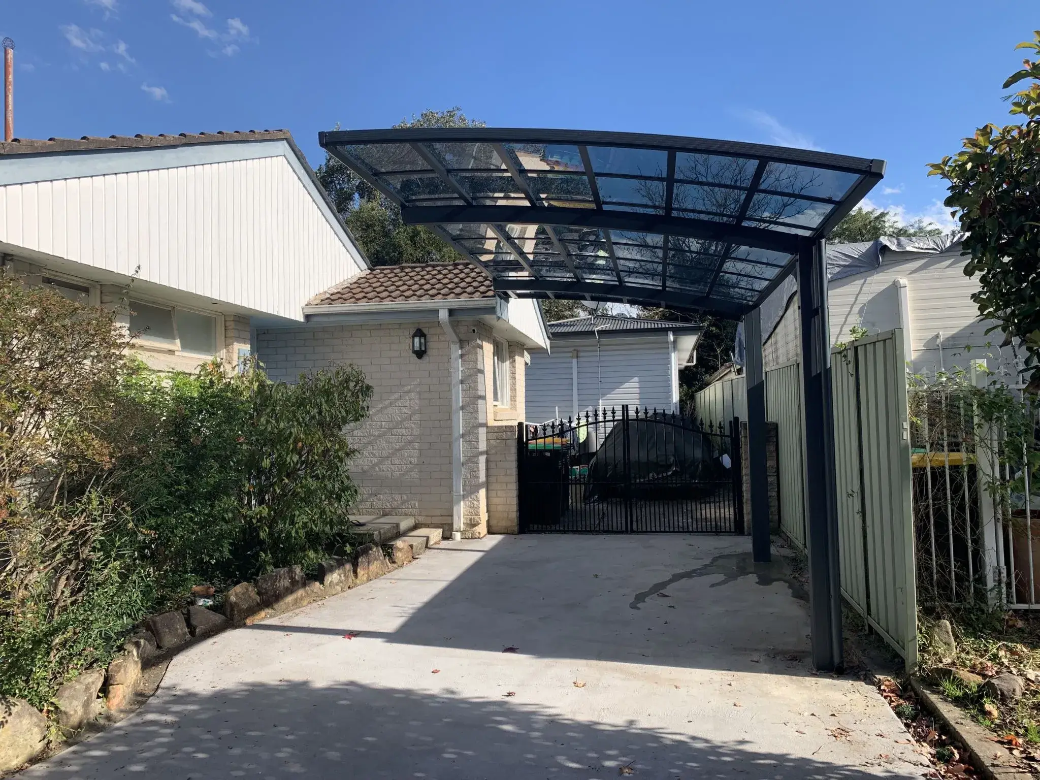 Cantilever Carport