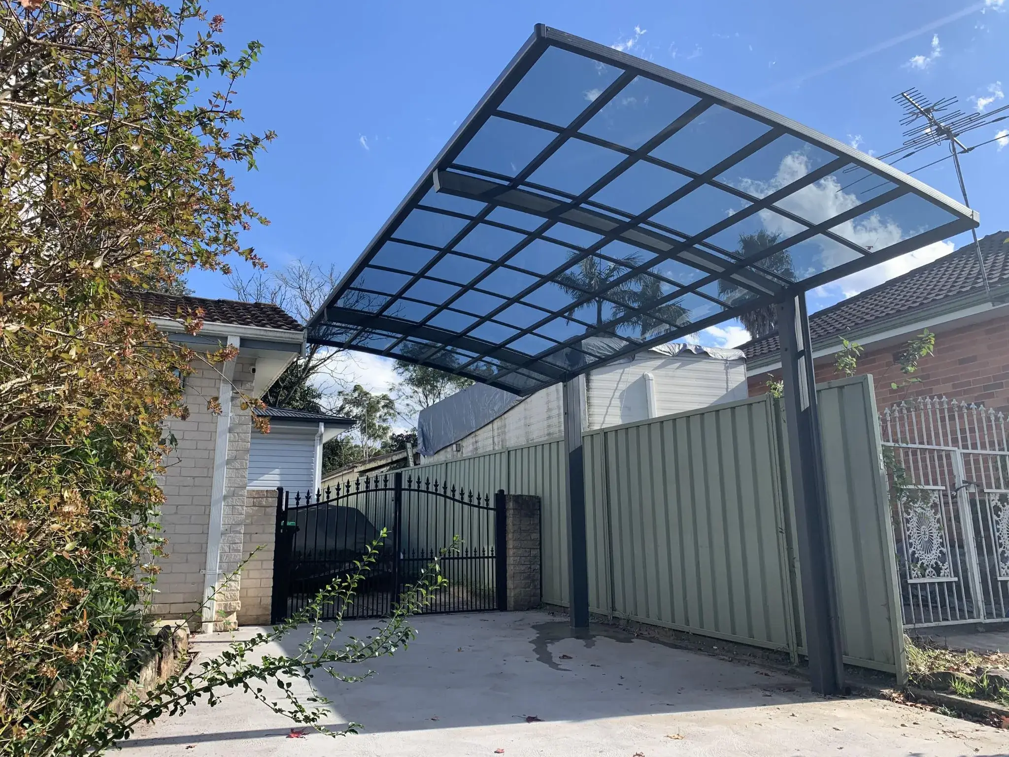 Cantilever Carport