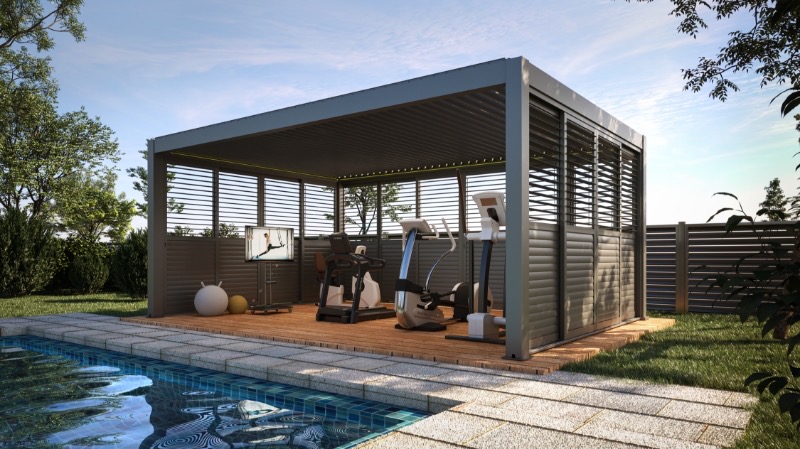 Louvre Motorised Infinite 3