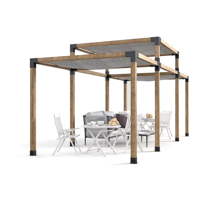 Freestanding Double Bay Shade Roof - Brackets Kit