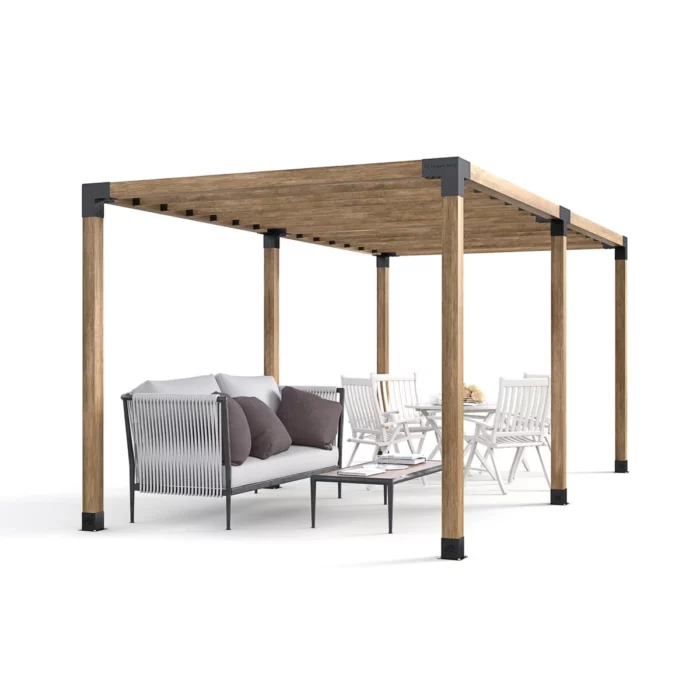 Freestanding Double Bay Slat Roof - Brackets Kit